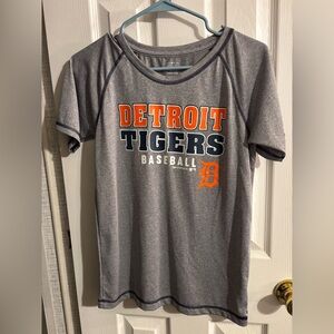 Genuine Merchandise Detroit Tigers Kids Gray Baseball Tee